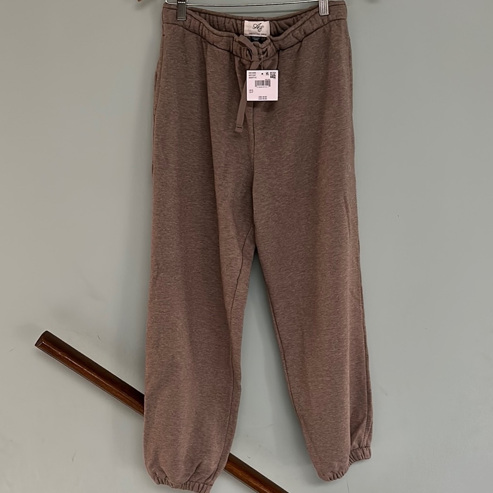 American Eagle Cozy Heather Brown Women’s Jogger Pants